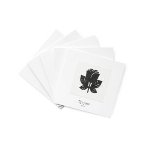 Комплект, Diptyque, Eau Rose - Patch De Parfum, Стикери за тяло, Парфюмиран, Цветен, За кожата, Черен, 5 бр