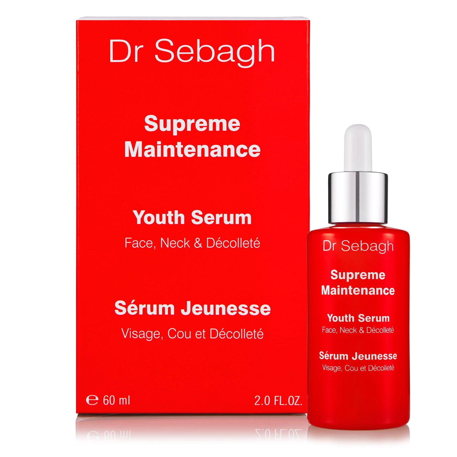 Dr Sebagh, Supreme Maintenance, Омладяващ, Серум, За лице/врат и деколте, 60 мл - Image 2