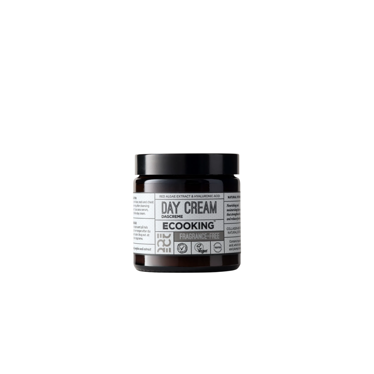 Ecooking, Organic Day Cream, Естествен, Интензивна хидратация, Сутрин, Сметана, Лице, врат, гръден кош, SPF 20, 15 мл *Тестер