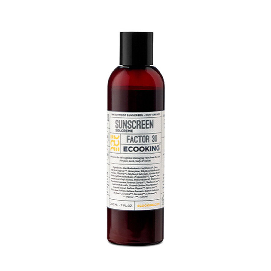 Ecooking, Sunscreen, Хидра-хранителен, Крем за тяло, SPF 20, 200 мл