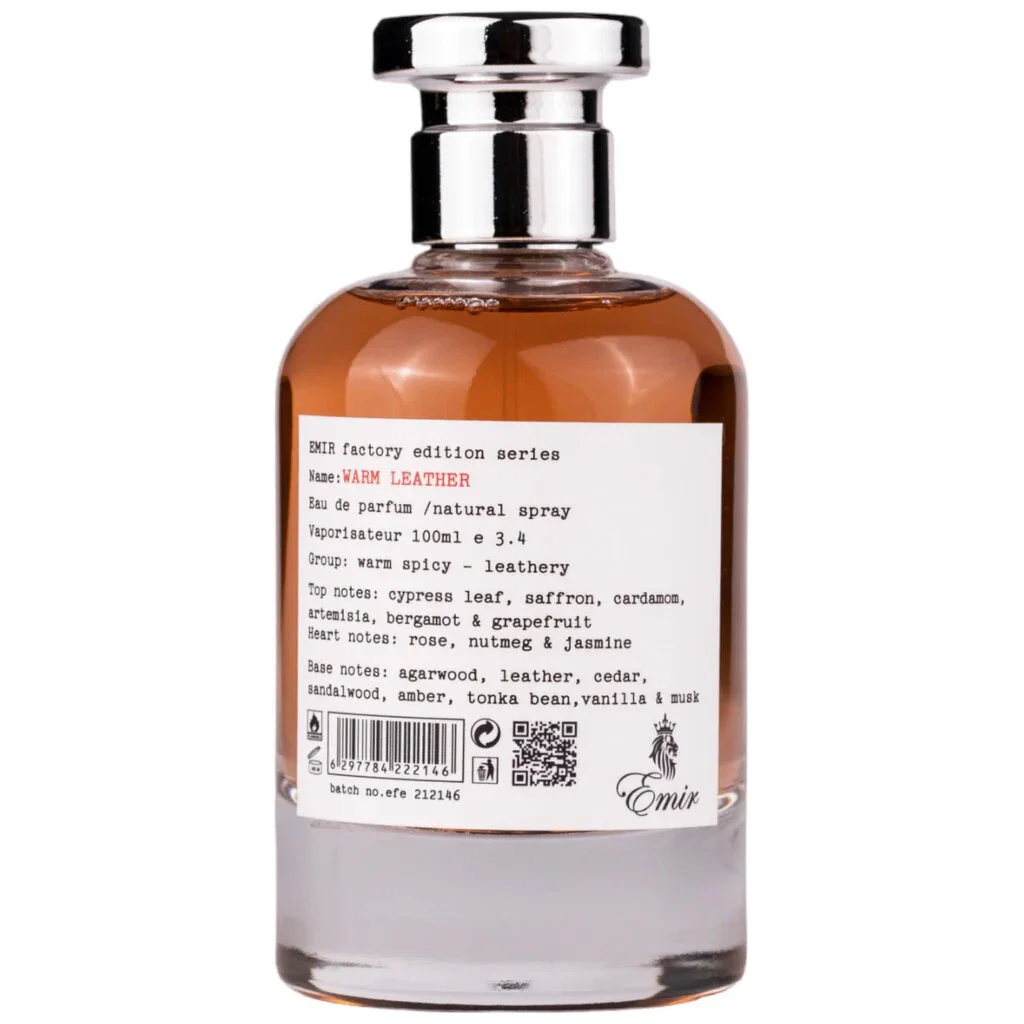 Emir, Warm Leather Factory Edition, Парфюмна вода, Унисекс, 100 мл