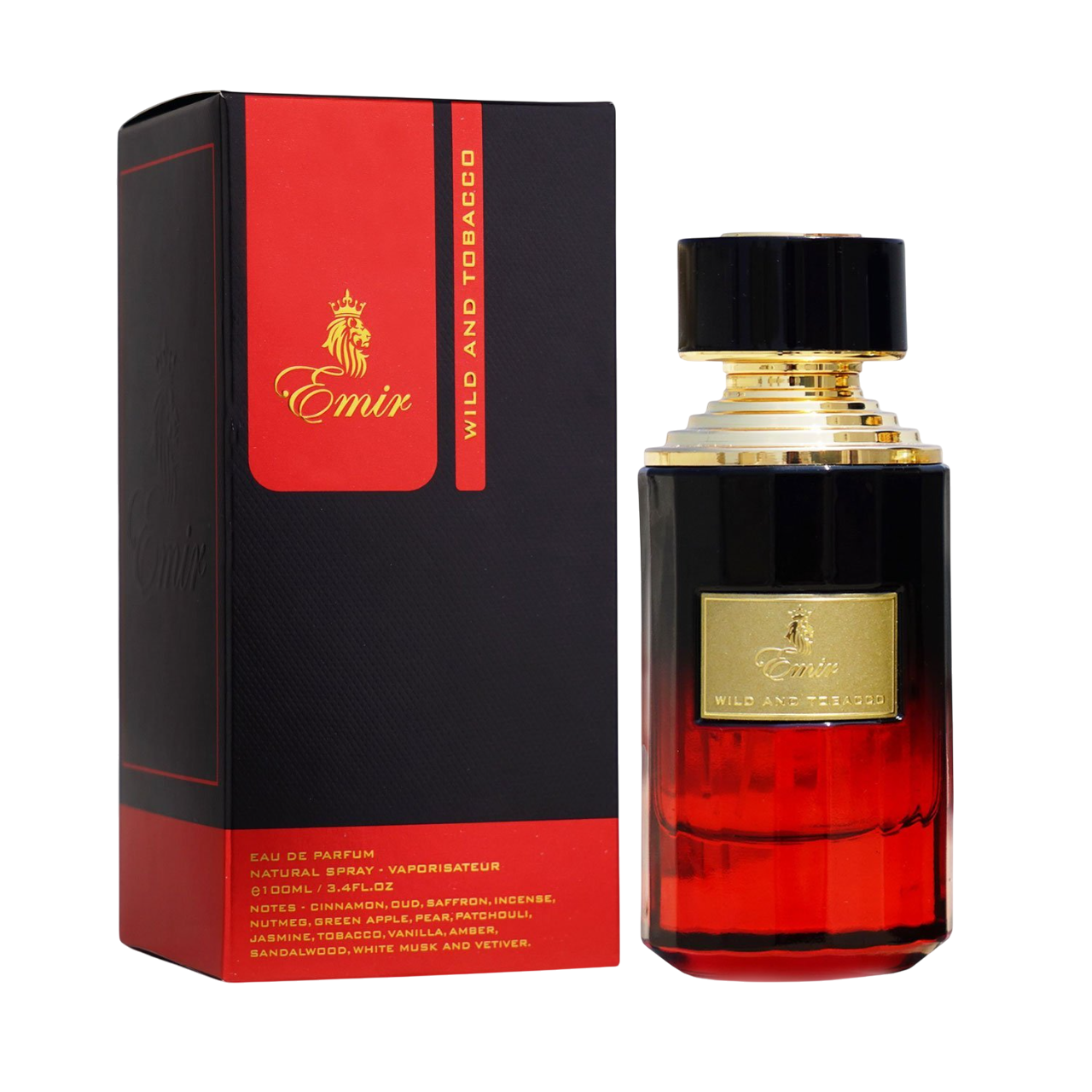 Emir, Wild & Tobacco, Парфюмна вода, Унисекс, 75 мл - Image 2