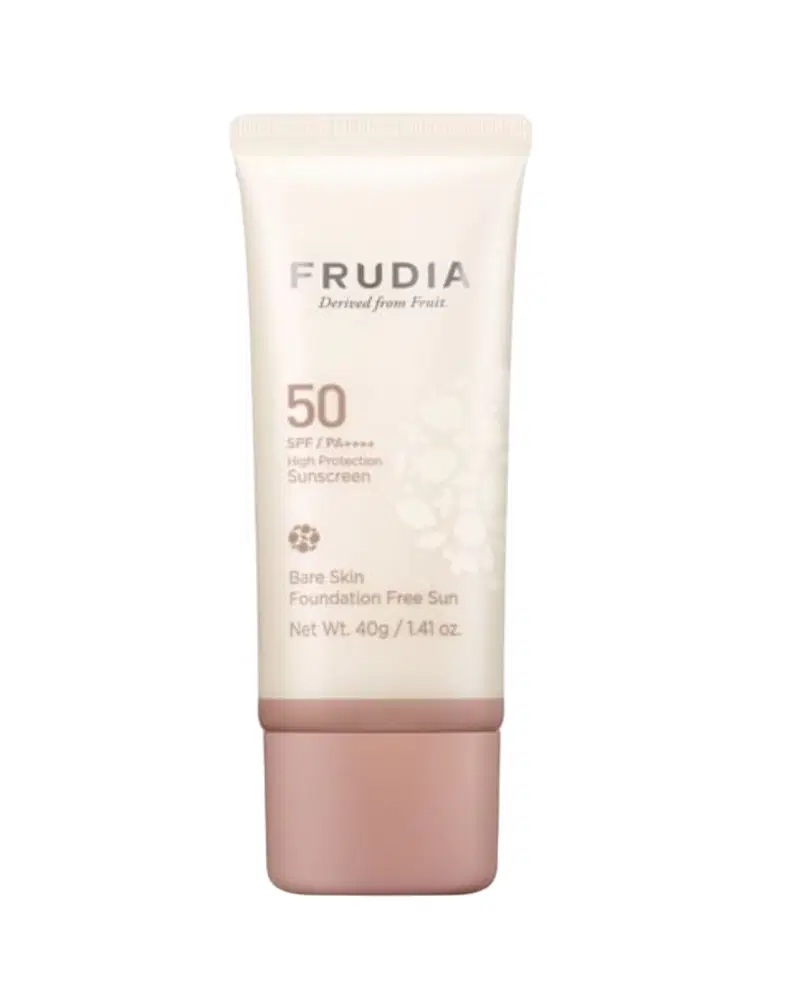 Frudia, Bare Skin, Осветляване, Течна основа, SPF 50+, 40 мл