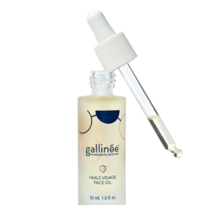 Gallinee, Microbiome Skincare, Пребиотици и Постбиотици, Подхранващ, Петрол, За лице, 30 мл