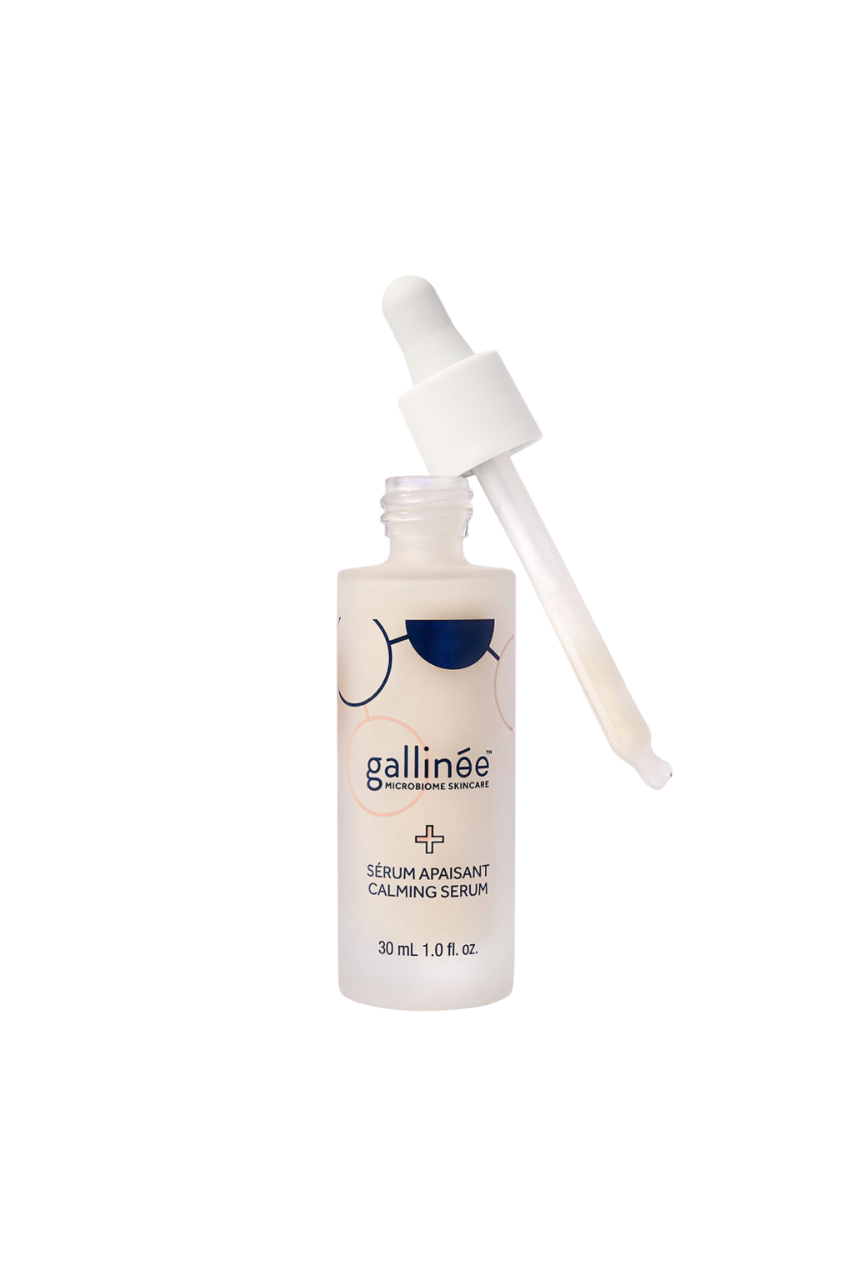 Gallinee, Microbiome Skincare, Пребиотици & Пробиотици & Постбиотици, Успокояващ, Ежедневно, Серум, За лице, 30 мл *Тестер