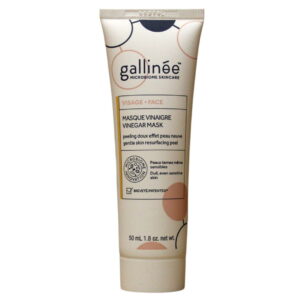 Gallinee, Microbiome Skincare, Оцет, Ексфолиране, Крем маска, За лице, 50 мл