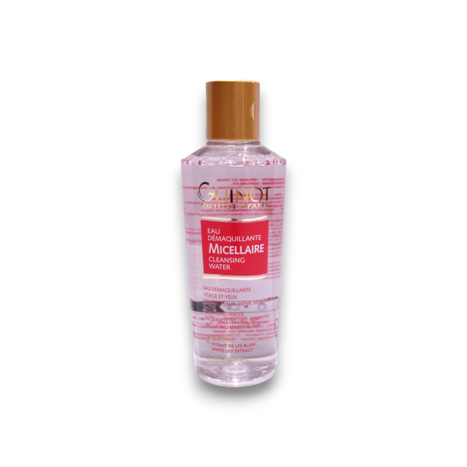 Guinot, Guinot, Екстракт от бяла лилия, Почистване, Мицеларна вода, За всички типове кожа, 200 мл