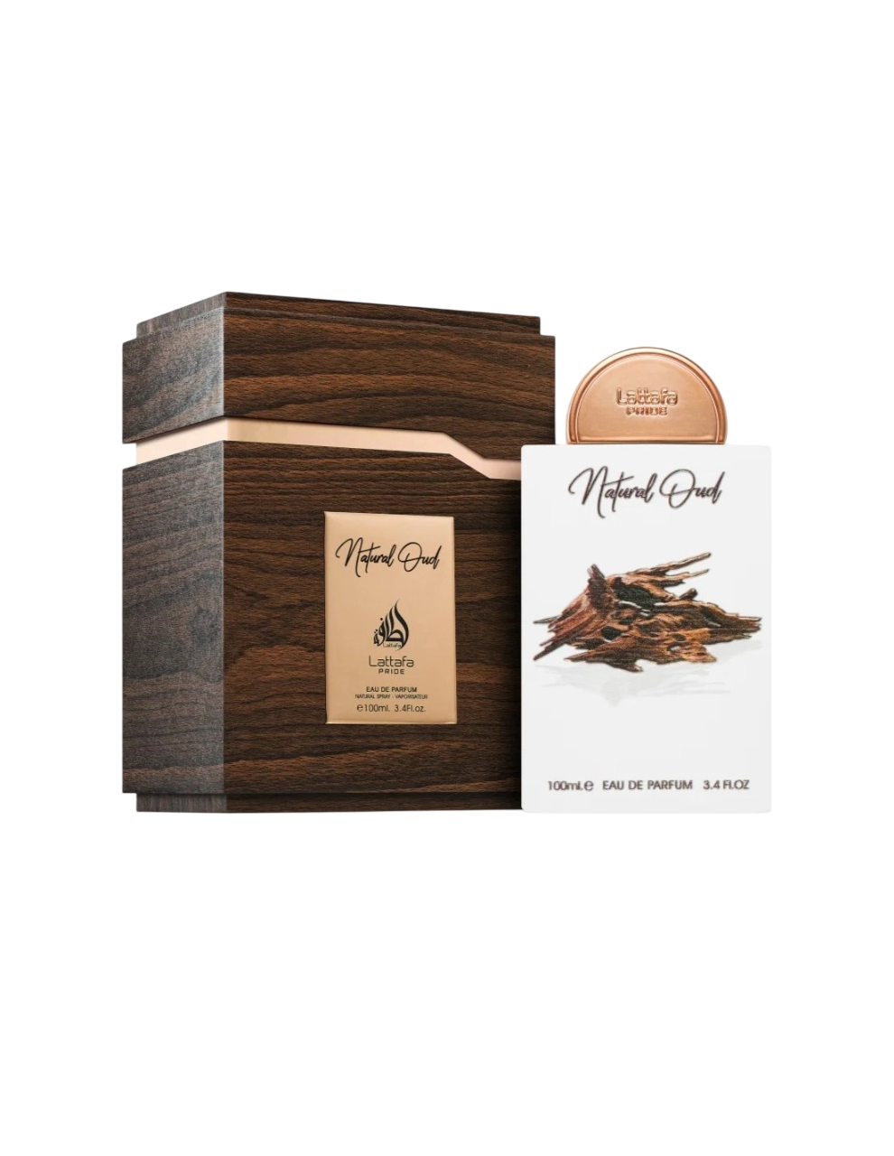 Lattafa, Pride Natural Oud, Парфюмна вода, Унисекс, 100 мл - Image 2
