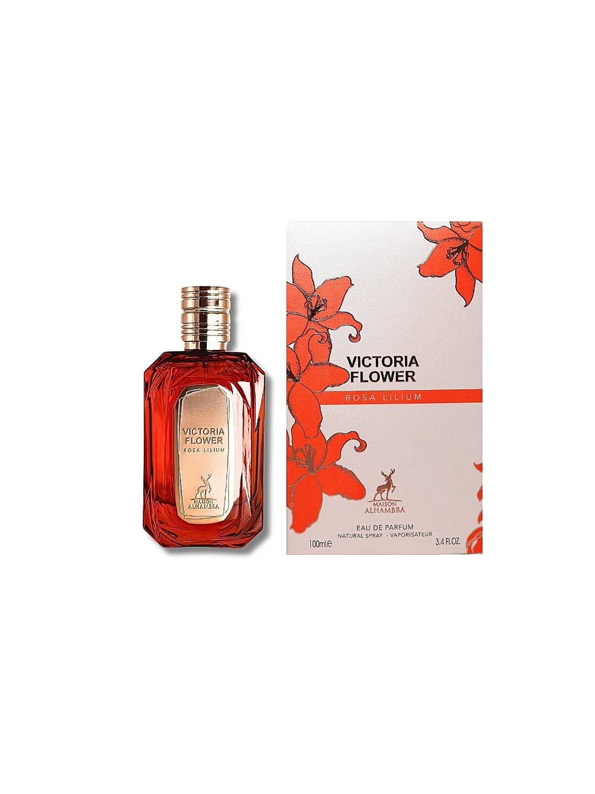 Lattafa, Victoria Flower Rosa Lilium, Парфюмна вода, За жените, 100 мл - Image 2