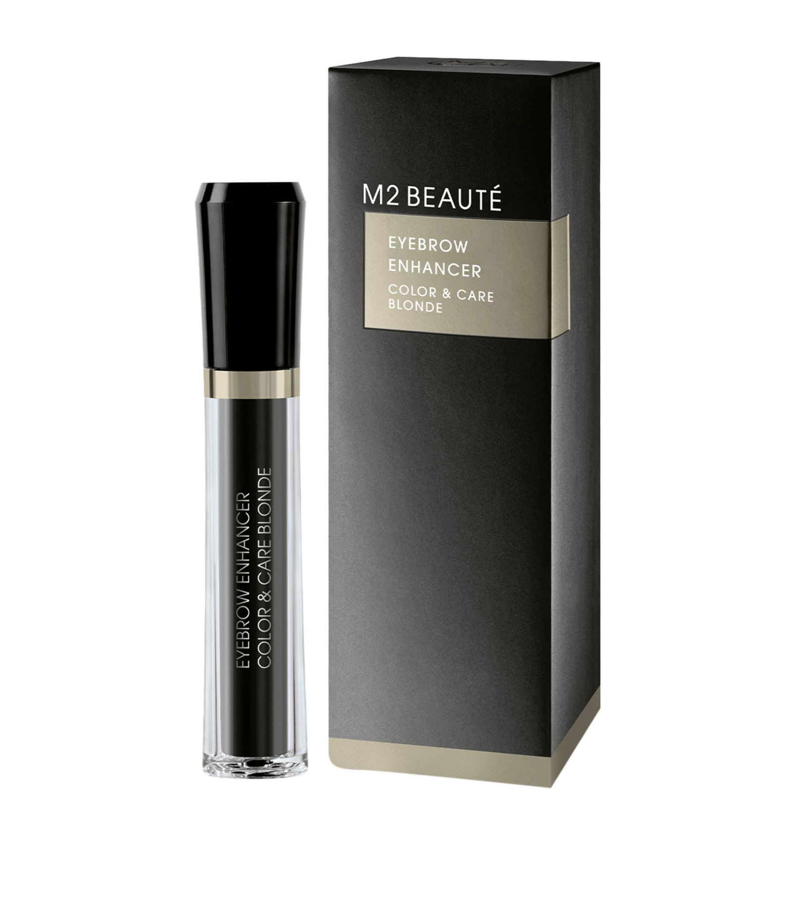 M2 Beaute, Eyebrow Enhancer Color & Care, Веган, Растеж, Гел за вежди, Блондинка, 6 мл