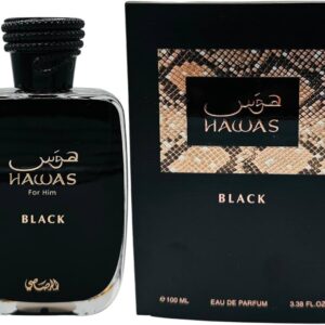 Rasasi, Hawas Black, Парфюмна вода, За мъже, 100 мл