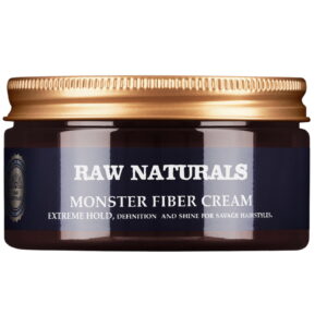 Raw Naturals, Monster Fiber, Без парабени, Крем за оформяне на коса, 10, 100 мл