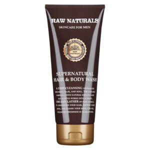 Raw Naturals, Supernatural, 100% веган, Шампоан за коса, балсам и душ гел 3-в-1, 200 мл