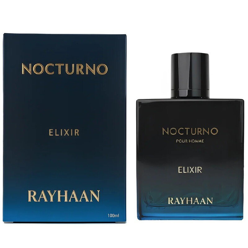 Rayhaan, Nocturno Elixir, Парфюмна вода, За мъже, 100 мл - Image 2