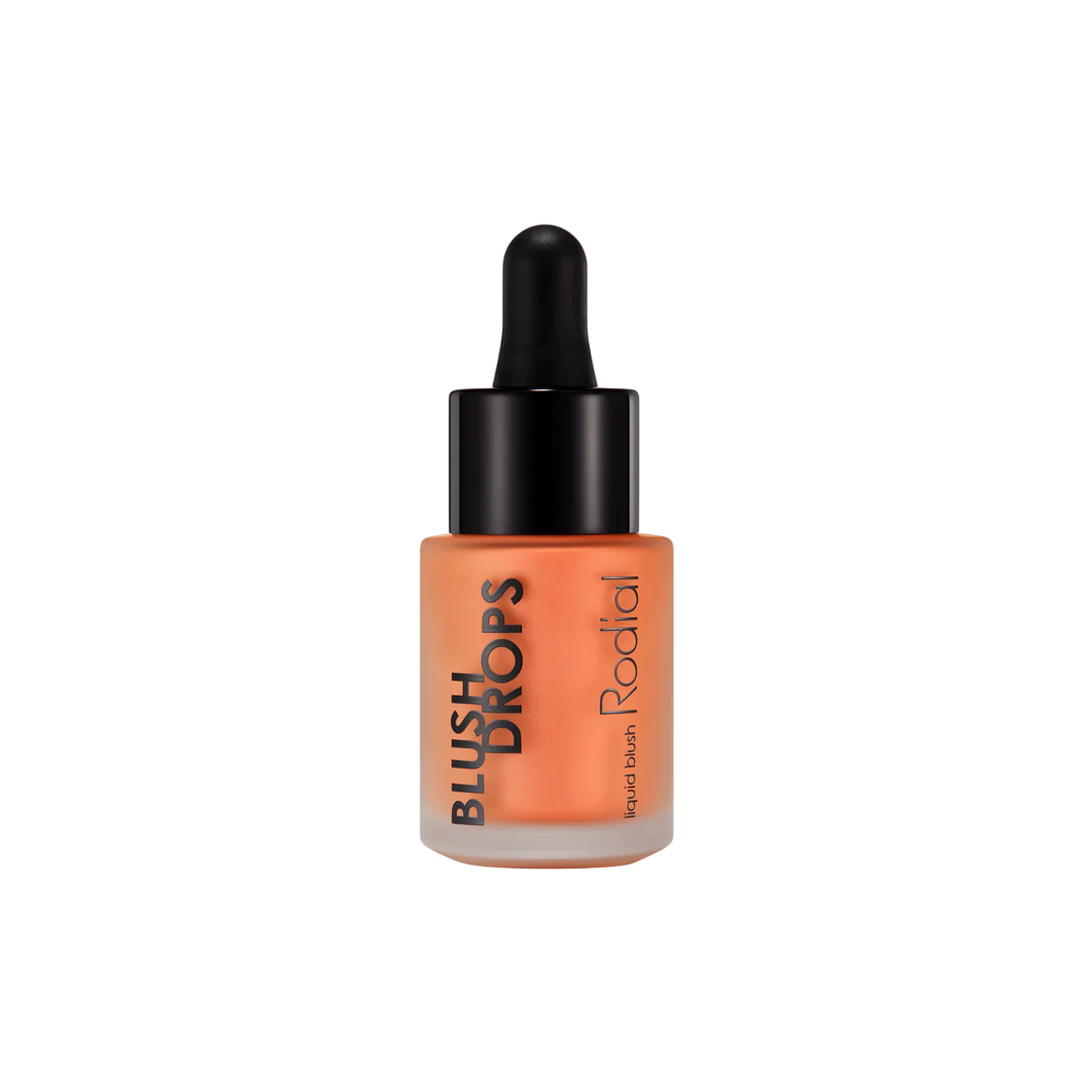 Rodial, Blush Drops, Сияен финиш, Течен руж, Кайсиев сорбе, 15 мл