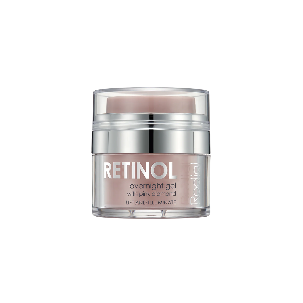 Rodial, Retinol, Издигнат и лъчезарен, Нощ, Гел, За лице, 9 мл