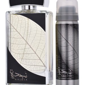 Set Lattafa: Najdia, Eau De Parfum, For Men, 100 ml + Najdia, Deodorant Spray, For Men, 50 ml