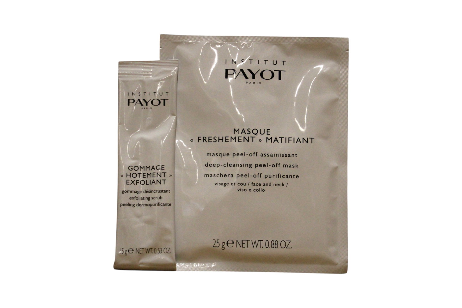 Комплект, Payot, Purete Essentielle, Почистване, Маска за отлепяне, За лице, 10 бр., 30 г